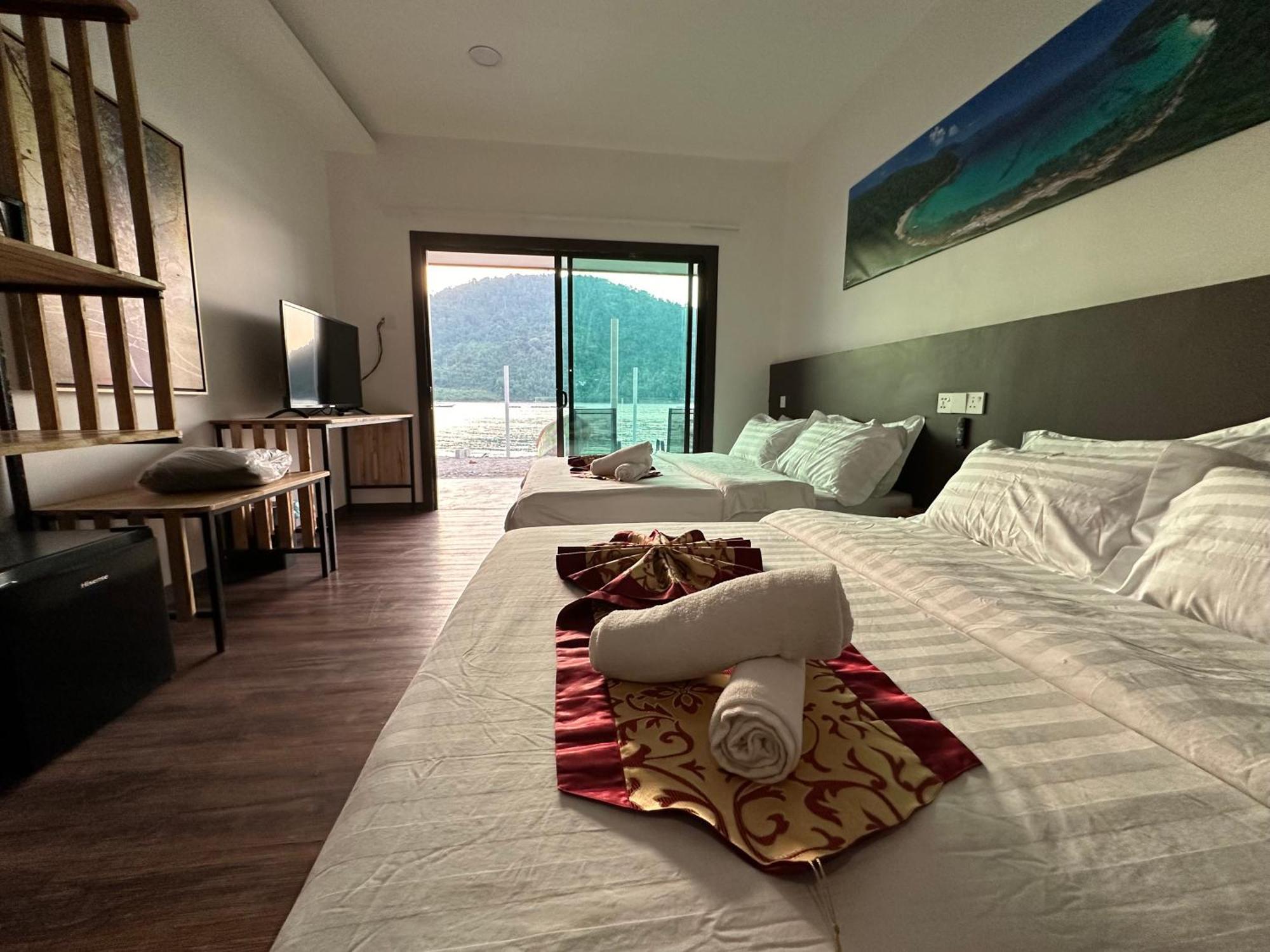 The Barat Perhentian Vila Kampong Pasir Hantu Exterior foto