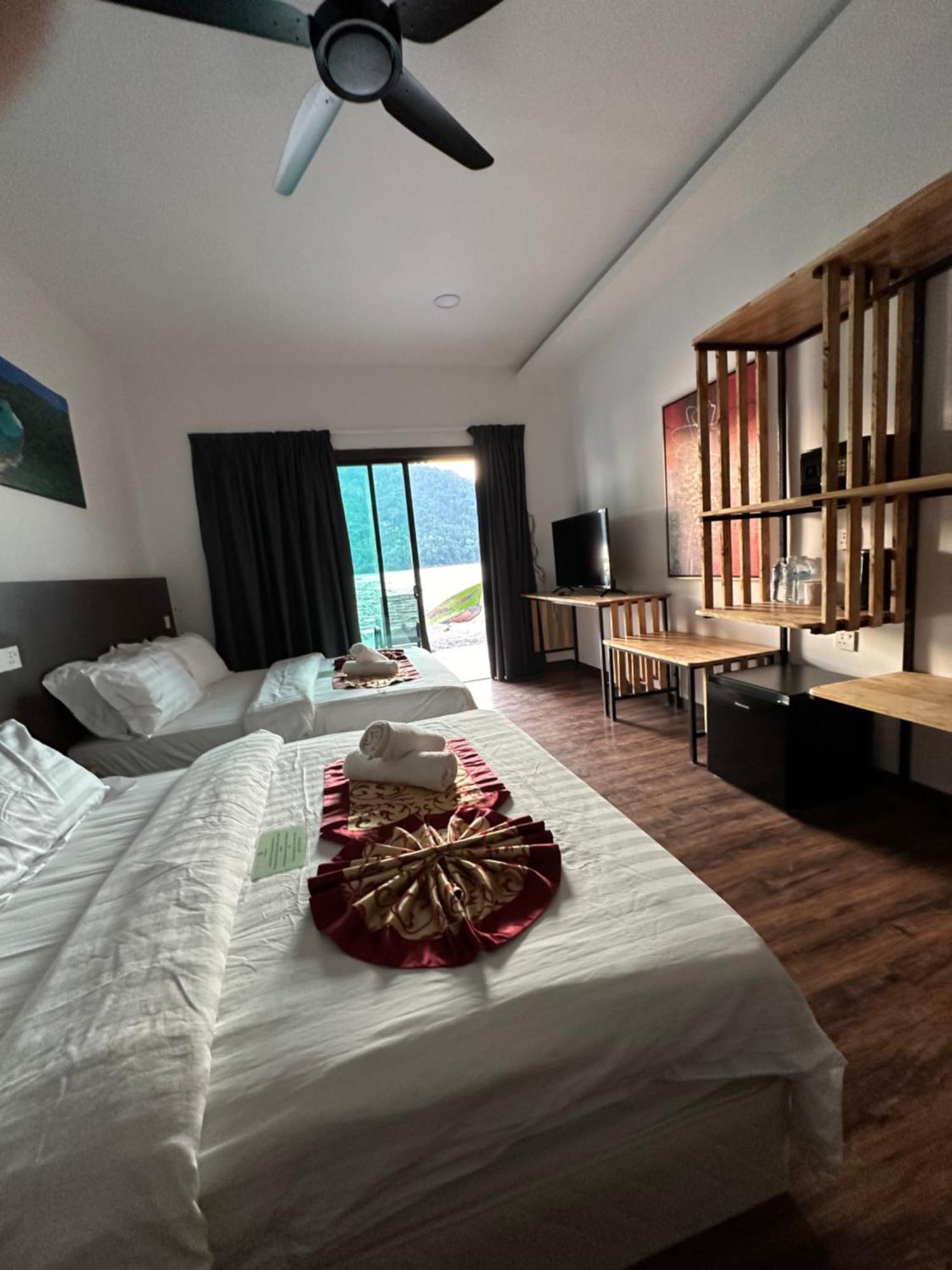 The Barat Perhentian Vila Kampong Pasir Hantu Exterior foto